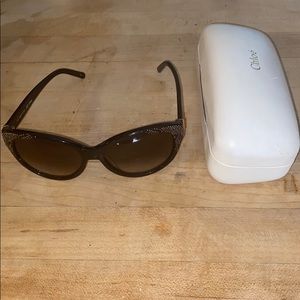 CHLOE SUNGLASSES and CHLOE case